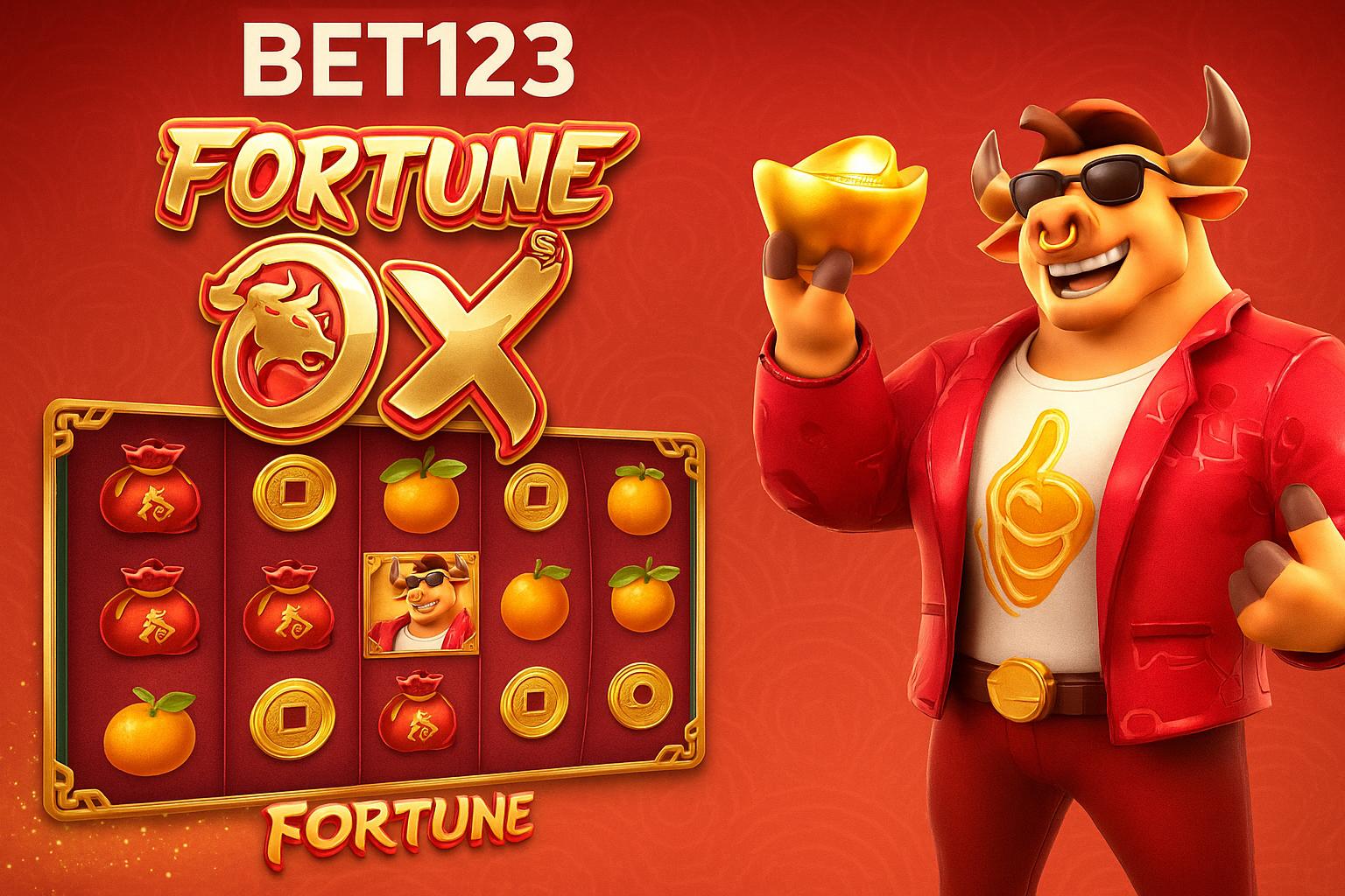 Fortune Ox no BET123- Aposte Agora e Reivindique Seus Ganhos