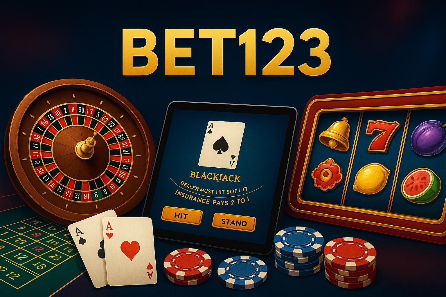 Jogos de cassino online BET123